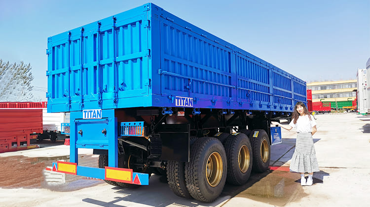 3 Axle Side Dump Semi Trailer for Sale in Zimbabwe