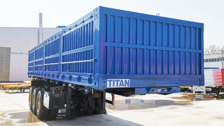 3 Axle Side Dump Semi Trailer for Sale in Zimbabwe