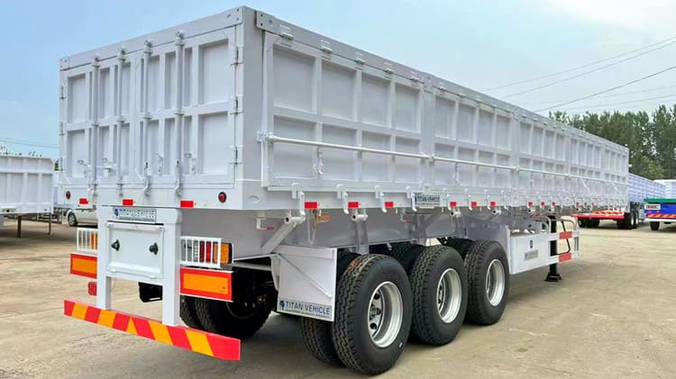 New Tri Axle 34 Ton Side Tipper Trailer for Sale in Zimbabwe