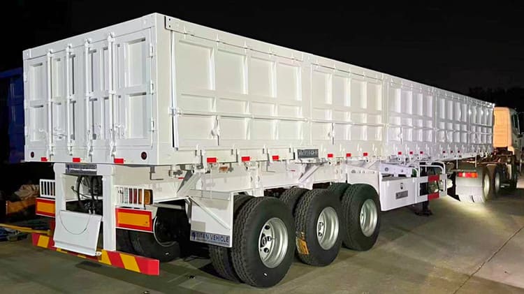 New Tri Axle 34 Ton Side Tipper Trailer for Sale in Zimbabwe