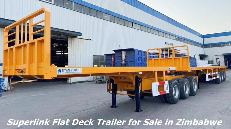 Superlink Flat Deck Trailers for Sale in Zimbabwe