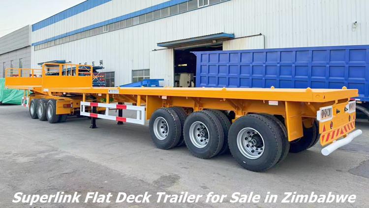 Superlink Flat Deck Trailers for Sale in Zimbabwe