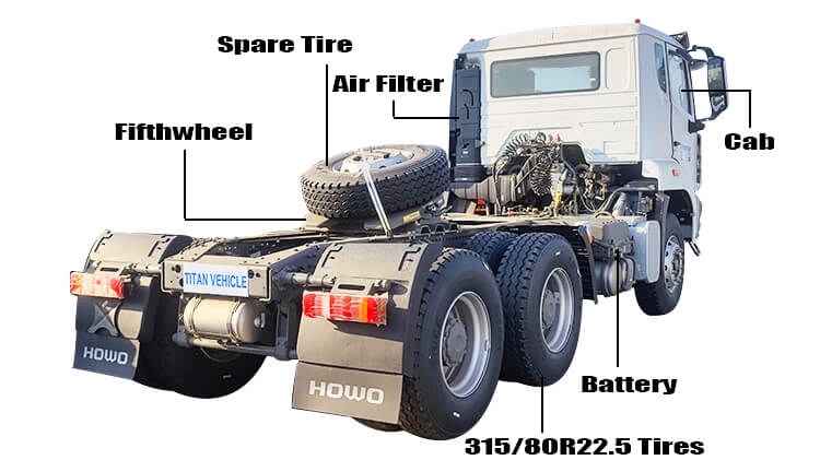 Howo Nx 380 Tractor Truck for Sale in Kigali Zimbabwe