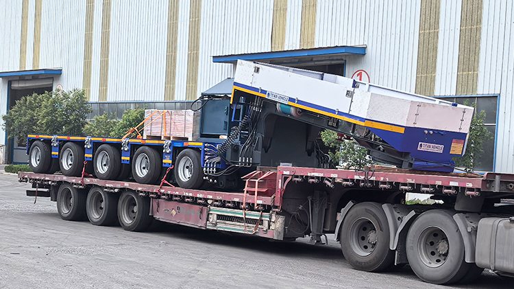 Heavy Equipment Transport Goldhofer Multi Axle Trailer for Sale in Zimbabwe