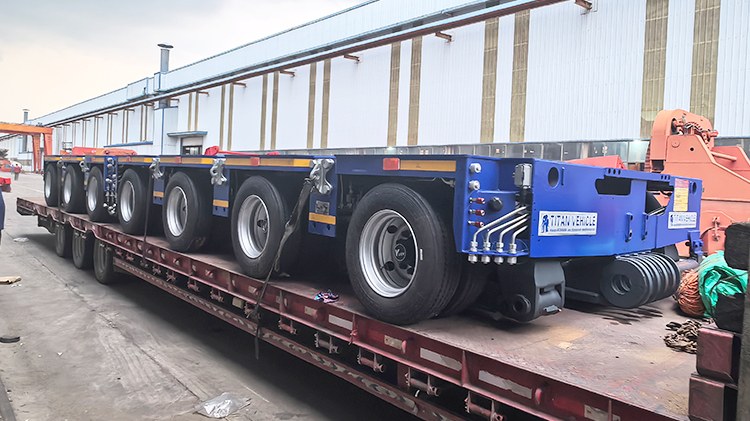 Heavy Equipment Transport Goldhofer Multi Axle Trailer for Sale in Zimbabwe