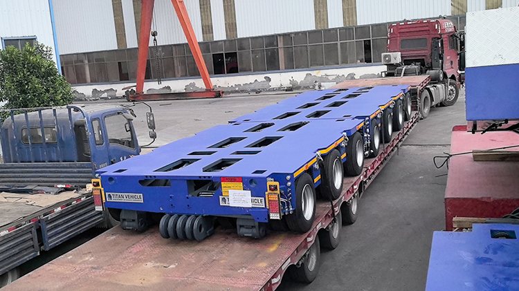 Heavy Equipment Transport Goldhofer Multi Axle Trailer for Sale in Zimbabwe