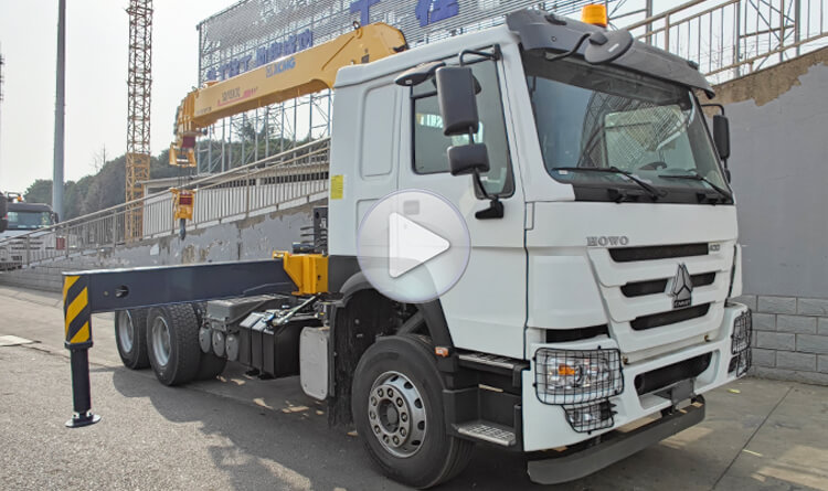 10 Ton Lorry Mounted Crane for Sale in Zimbabwe