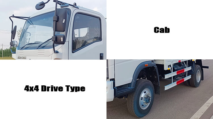 Sinotruk Howo Cargo Truck 4x4 for Sale in Zimbabwe