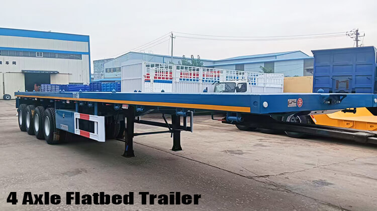 4 Axle Flatbed Trailer for Sale in Zimbabwe