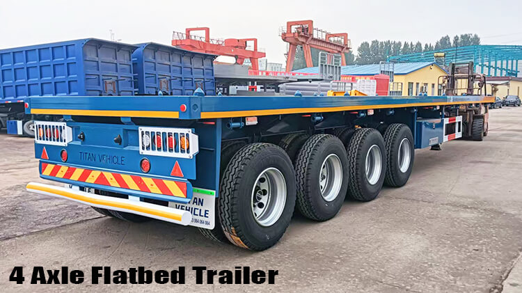 4 Axle Flatbed Trailer for Sale in Zimbabwe