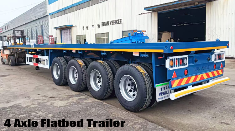 4 Axle Flatbed Trailer for Sale in Zimbabwe