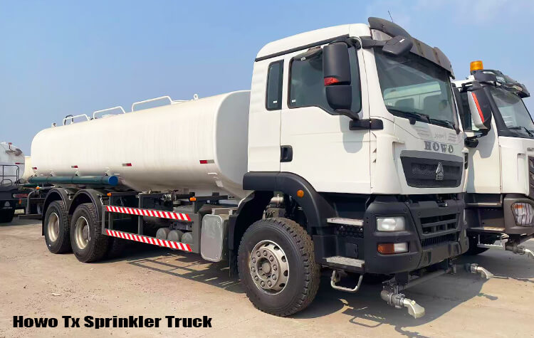 Howo Tx Water Sprinker Truck for Sale in Zambia