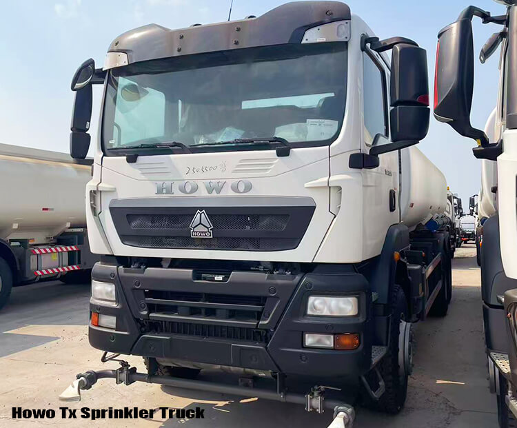 Howo Tx Water Sprinker Truck for Sale in Zambia
