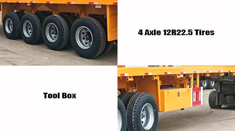 4 Axle Semi Flabed Trailer for Sale in Zimbabwe
