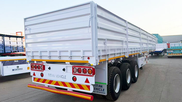 Tri Axle Side Wall Trailer for Sale in Zimbabwe