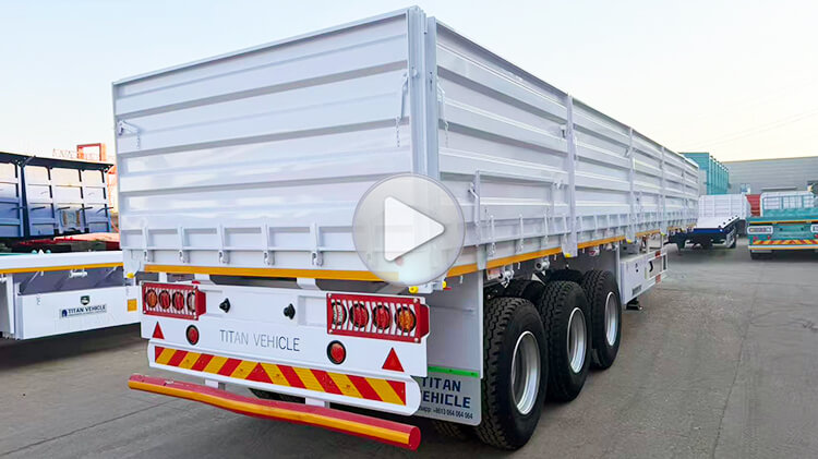 Tri Axle Sidewall Trailer for Sale in Zimbabwe