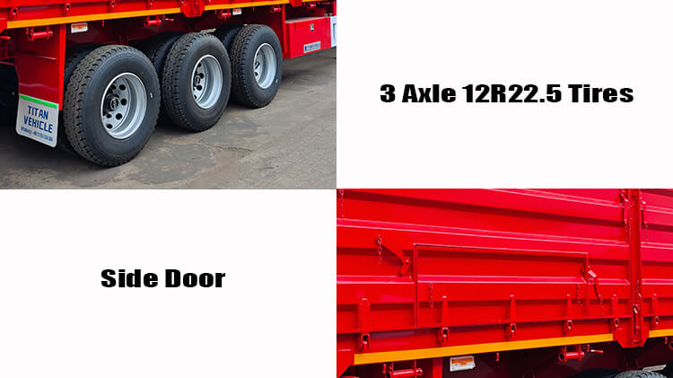 3 Axle Sideboard Trailers for Sale in Zimbabwe