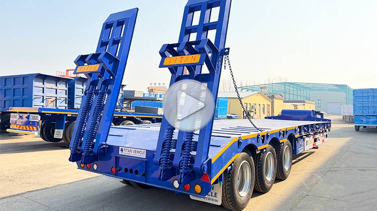 3 Axle Lowbed Semi Trailer for Sale in Zimbabwe