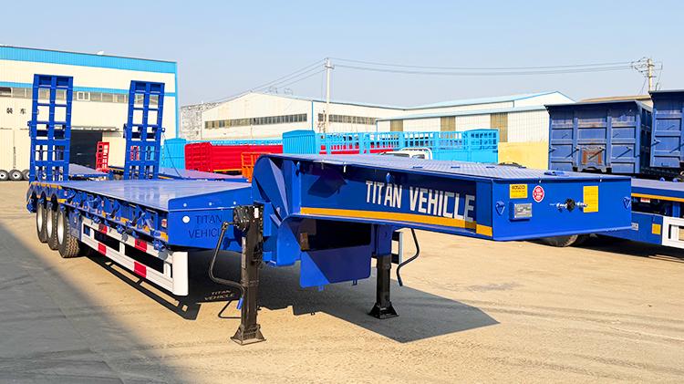 3 Axle Lowbed Semi Trailer for Sale in Zimbabwe