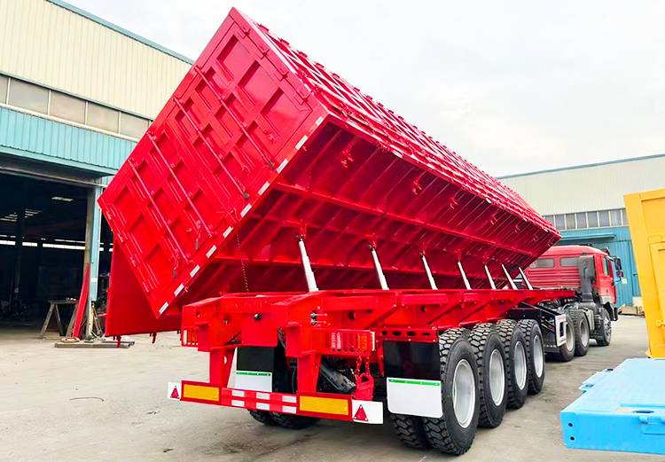 4 Axle Side Tipper Trailer for Sale in Zimbabwe