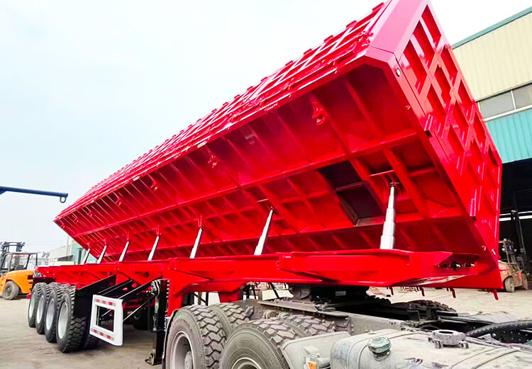 4 Axle Side Tipper Trailer for Sale in Zimbabwe