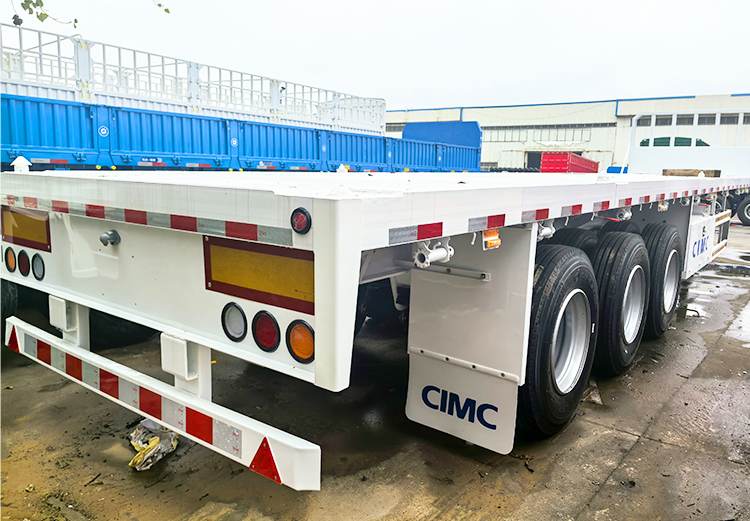 Cimc Tri Axle Flatbed Trailer for Sale in Zimbabwe