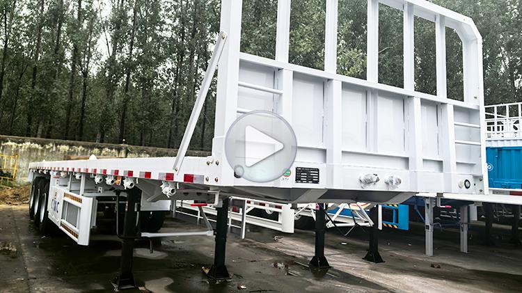 Cimc Tri Axle Flatbed Trailer for Sale in Zimbabwe