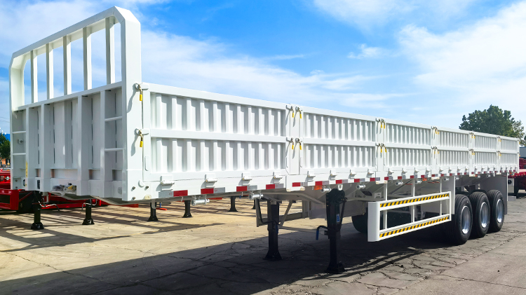 Cimc Tri Axle Dropside Trailer for Sale in Zimbabwe