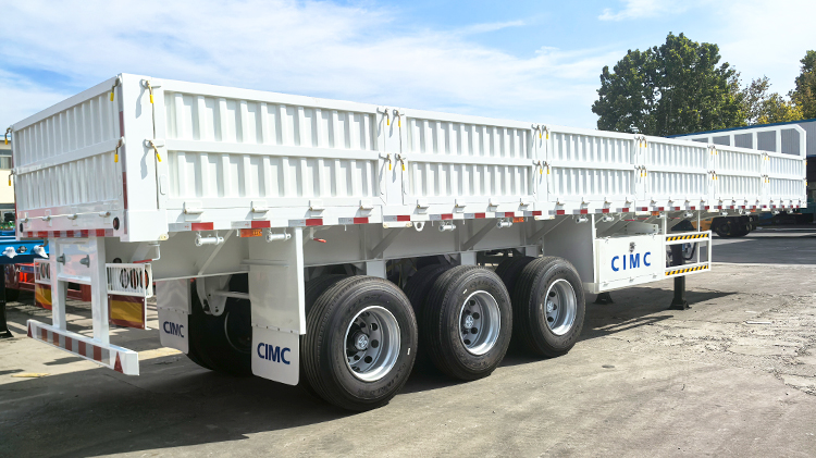 Cimc Tri Axle Dropside Trailer for Sale in Zimbabwe