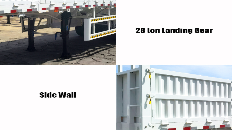 Cimc Tri Axle Dropside Trailer for Sale in Zimbabwe