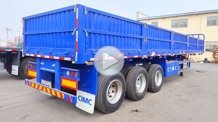 cimc side wall trailer for sale in Zimbabwe