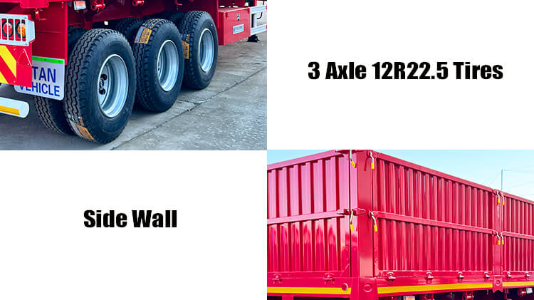 Dropside Tri Axle Trailer for Sale in Harare Zimbabwe