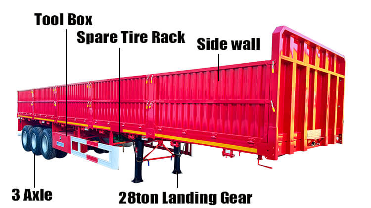 Dropside Tri Axle Trailer for Sale in Harare Zimbabwe