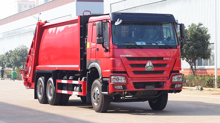 Howo 6x4 Garbage Compactor Truck for Sale in Zimbabwe