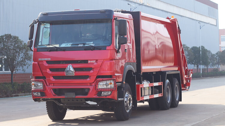 Howo 6x4 Garbage Compactor Truck for Sale in Zimbabwe