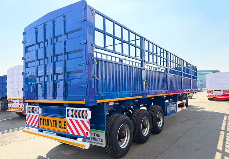 3 Axle 60 Ton Sugar Cane Haulage Trailer for Sale in Zimbabwe