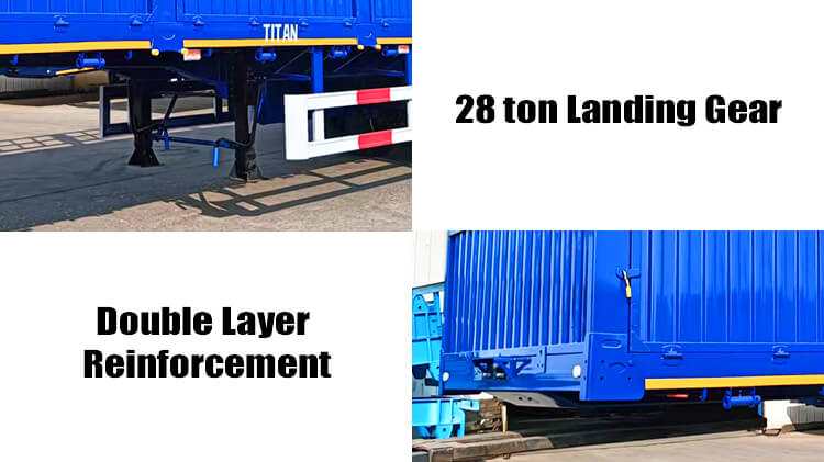 3 Axle 60 Ton Sugar Cane Haulage Trailer for Sale in Zimbabwe
