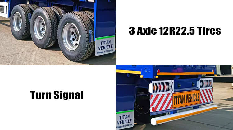 3 Axle 60 Ton Sugar Cane Haulage Trailer for Sale in Zimbabwe