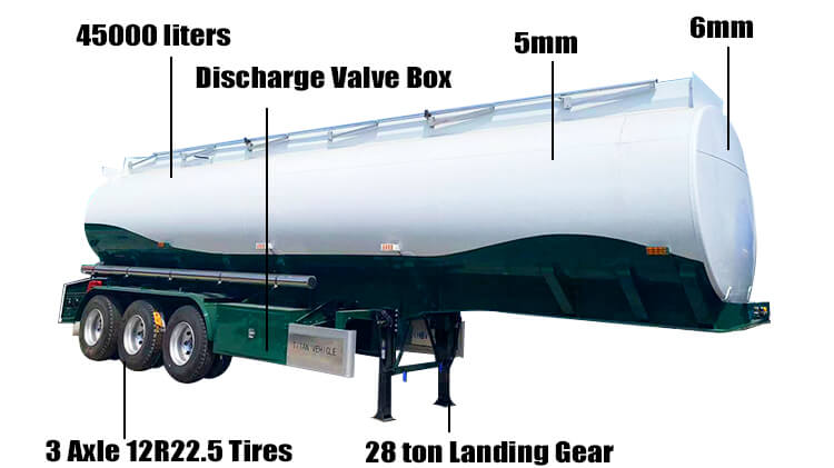 3 Axle Road Fuel Tanker for Sale in Zimbabwe