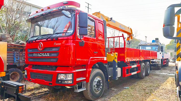 Shacman 5 Ton Truck Mounted Crane for Sale Price in Zimbabwe