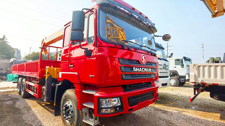 Shacman 5 Ton Truck Mounted Crane for Sale Price in Zimbabwe