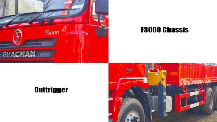 Shacman 5 Ton Truck Mounted Crane for Sale Price in Zimbabwe