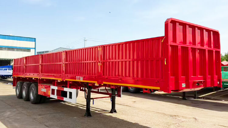 3 Axle Side Wall Trailer for Sale in Zambia