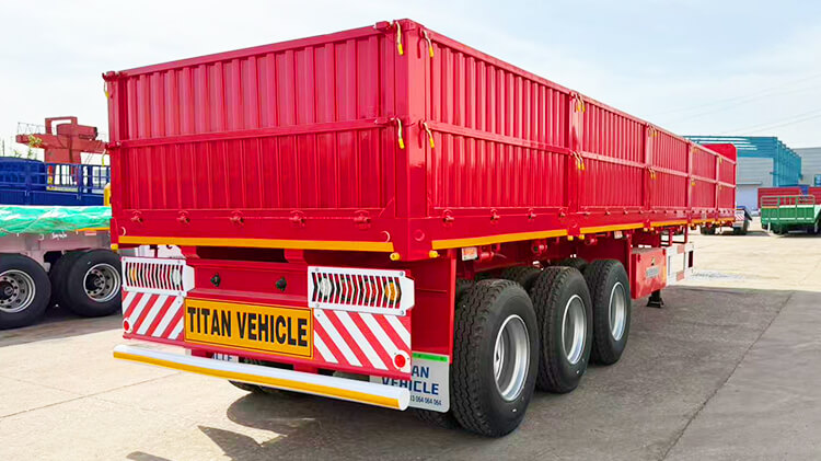 3 Axle Side Wall Trailer for Sale in Zambia