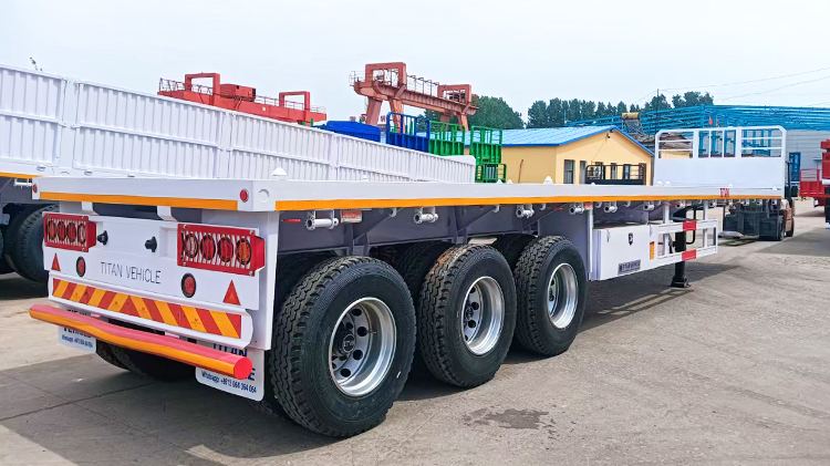 Afrit Tri Axle Flat Deck Trailer for Sale in Zimbabwe