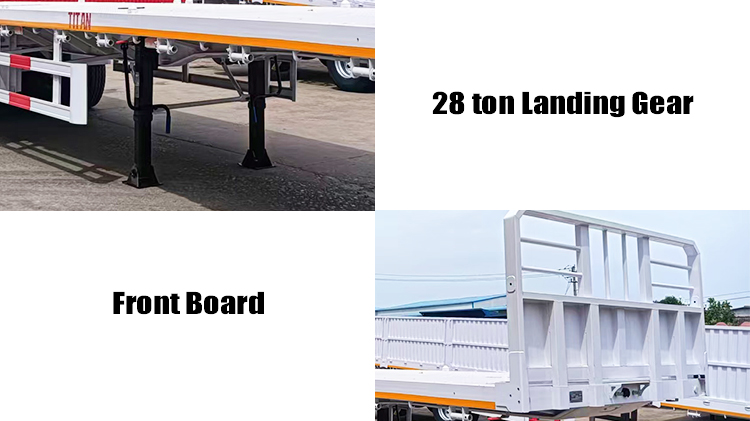 Afrit Tri Axle Flat Deck Trailer for Sale in Zimbabwe