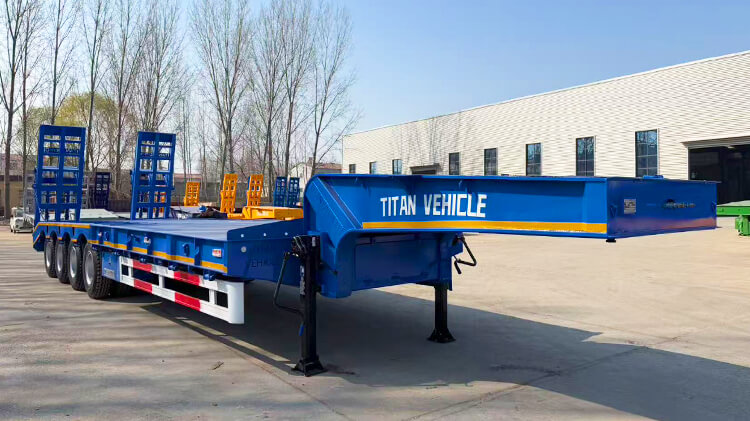 Afrit 4 Axle 100 Ton Lowbed Trailer for Sale in Zimbabwe