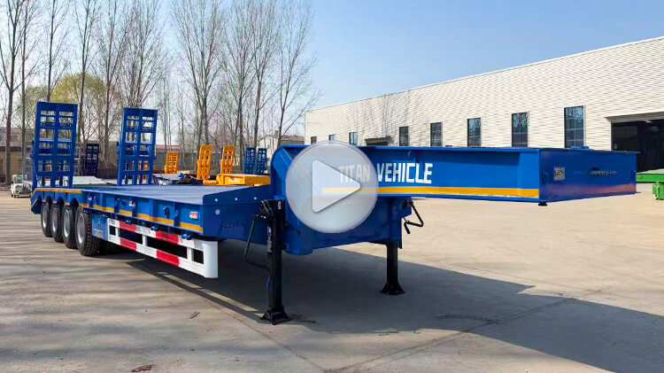 Afrit 4 Axle 100 Ton Lowbed Trailer for Sale in Zimbabwe