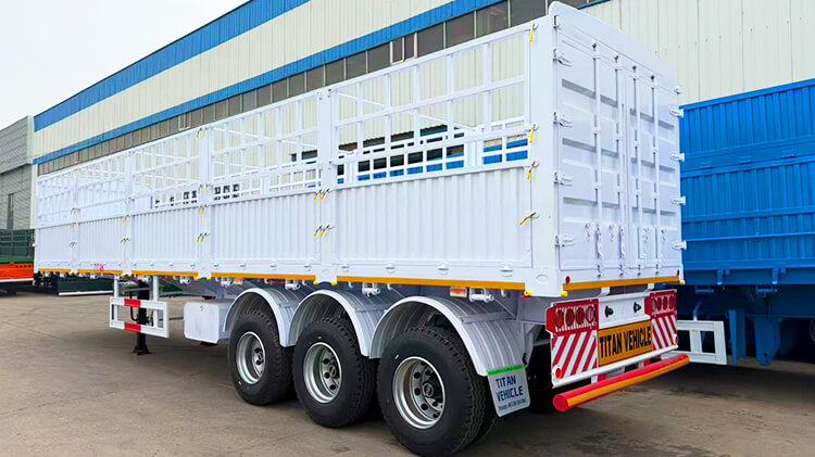3 Axle Fence Semi Trailer for Cargo Transport for Sale in Harare Zimbabwe