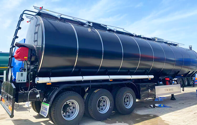 3 Axle Heated Tankers | Hot Asphalt Oil Tankers for Sale in Zimbabwe